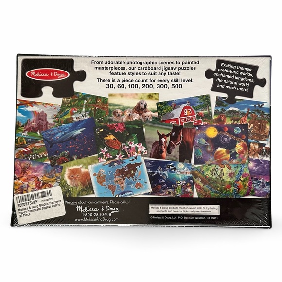 Golden Retriever Puppy Puzzle - Picture 4 of 4